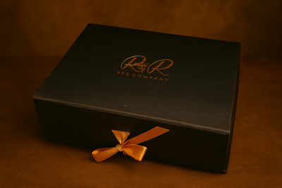 Candle and Honey Gift Box
